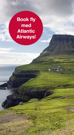 Boka flyg med Atlantic Airways